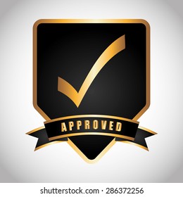 seal of approval design, vector illustration eps10 graphic 