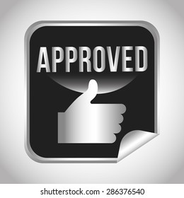 seal of approval design, vector illustration eps10 graphic 