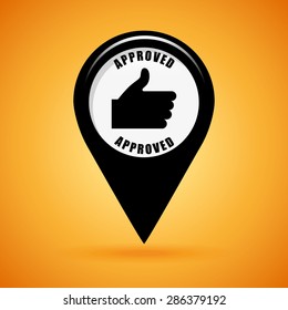 seal of approval design, vector illustration eps10 graphic 