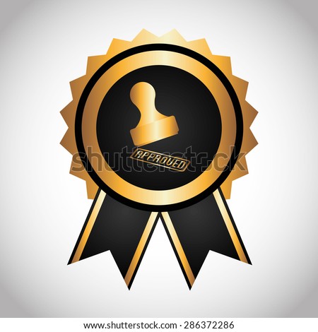seal of approval design, vector illustration eps10 graphic 