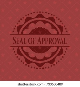 Seal of Approval red emblem