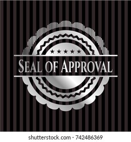 Seal of Approval silvery badge