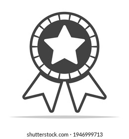 Icono de banda de sellado vector aislado
