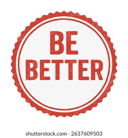seal be better icon stamp frame vector on white background
Vector seal on white background