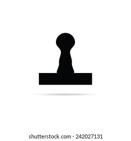seal black vector illustration