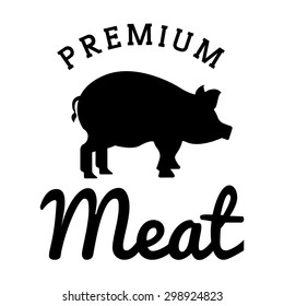 seal butcher design, vector illustration eps10 graphic 