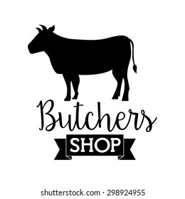 seal butcher design, vector illustration eps10 graphic 