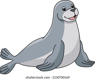 Seal Cartoon Clipart Animal Illustration