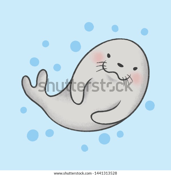 Featured image of post Seal Cartoon Drawing