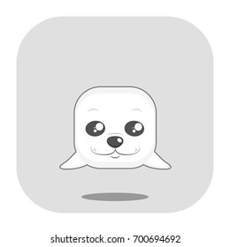 seal cartoon object
