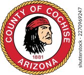 SEAL OF COCHISE COUNTY ARIZONA USA