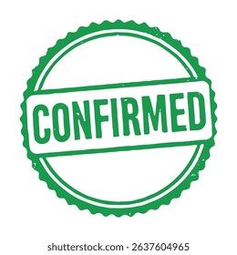 seal confirmed icon stamp frame vector on white background
Vector seal on white background