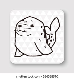 seal doodle