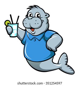 seal with ice beaker