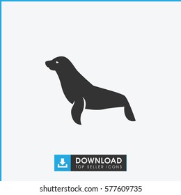Seal Icon Illustration