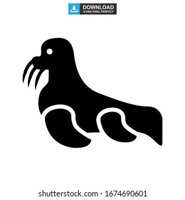 seal icon or logo isolated sign symbol vector illustration - high quality black style vector icons
