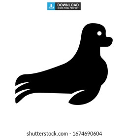 seal icon or logo isolated sign symbol vector illustration - high quality black style vector icons
