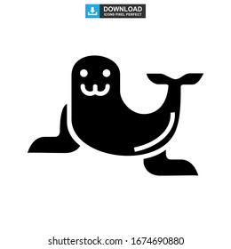 seal icon or logo isolated sign symbol vector illustration - high quality black style vector icons
