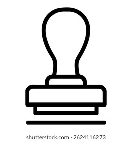 Icono del sello en el Vector blanco del fondo
Icono de negocio de Vector