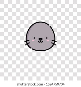 seal icon sign and symbol. seal color icon for website design and mobile app development. Simple Element from animals collection for mobile concept and web apps icon.
