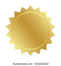 Seal icon. Vector illustration.