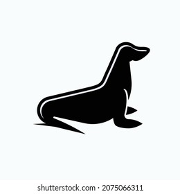 Seal Icon. Wildlife,Animal Symbol - Vector.