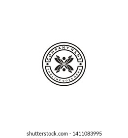Seal Leaf Logo Design Inspiration Stock Vector (Royalty Free ...