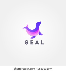 Concepto de diseño vectorial de icono de sello