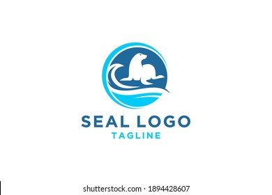 Seal Logo Template Your Company Stock Vector (Royalty Free) 1894428607 ...