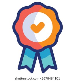 Seal Modern Vector Icon – Minimal Illustration Symbol Template for Web Mobile App UI Design