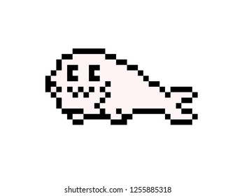 Seal Pixel Art