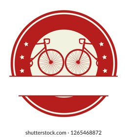 seal with racing bicycle
