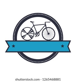 seal with racing bicycle