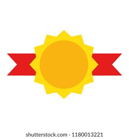 seal with ribbon icon