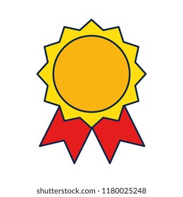 seal with ribbon icon