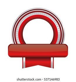 seal stamp icon over white background. colorful design. vector illustration