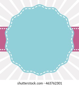 Seal stamp label banner icon. Isolated and flat illustration. Vector graphic