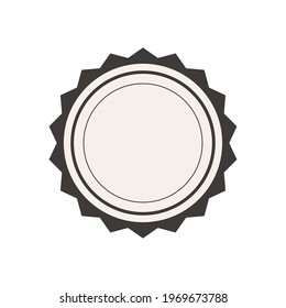 Seal stamp on white background