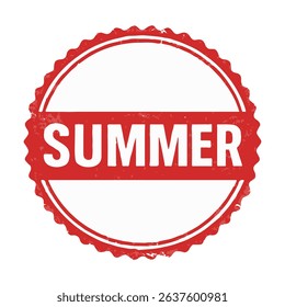 seal summer icon stamp frame vector on white background
Vector seal on white background