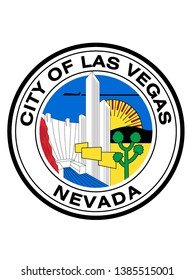 Seal of USA City of Las Vegas, Nevada