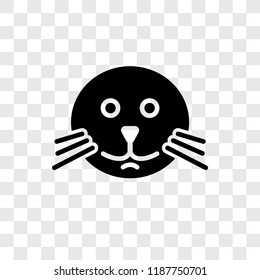 Seal vector icon isolated on transparent background, Seal transparency logo concept