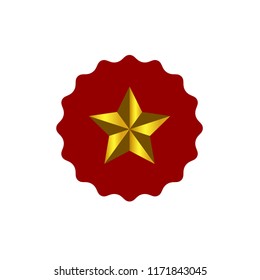 seal wax stamp vector