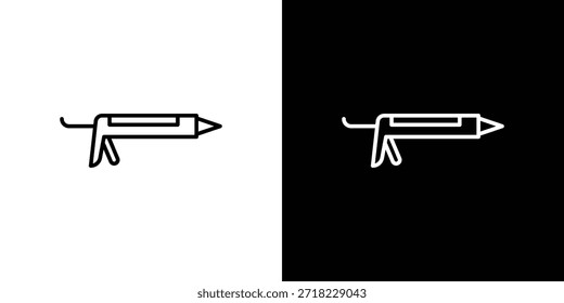 Iconos de pistola selladora para Elementos UI. Ilustración vectorial de alta calidad.
