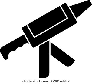 Pistola selladora Línea Vector Icon Design