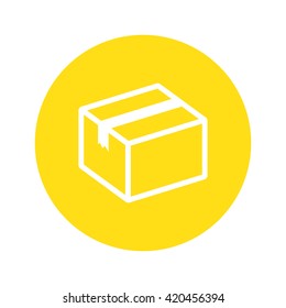 a sealed box icon