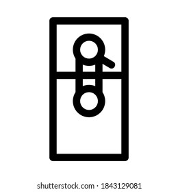 sealed envelope icon or logo isolated sign symbol vector illustration - high quality black style vector icons
