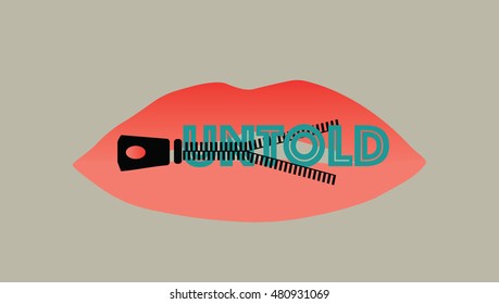 Sealed Lips tell a secret - UNTOLD