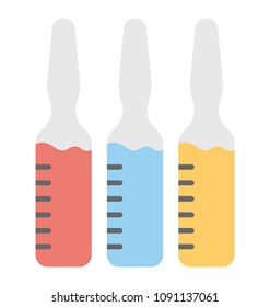 
Sealed vial for vaccination, medical ampoule
