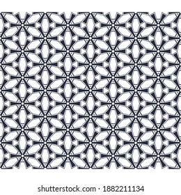 Sealess Pattern Ornament Shape Vector