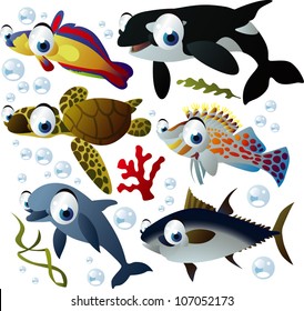 sea-life animals